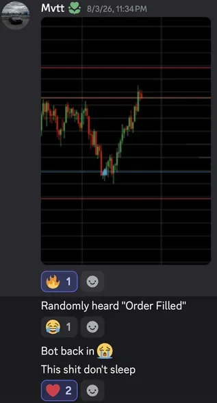 BlazeProps client result screenshot from the members Discord